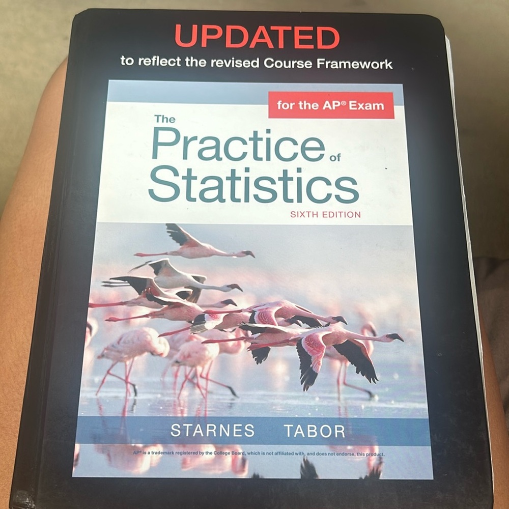 AP statistics textbook